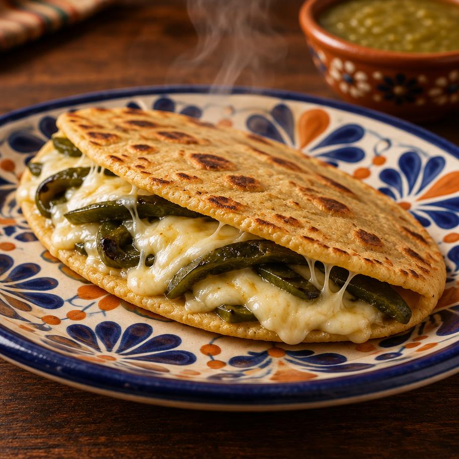 Rajas con Queso